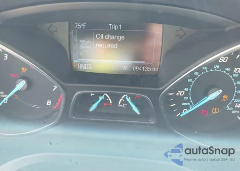 2014 Ford Escape Se z USA, uszkodzony, nr VIN 1FMCU0GX4EUB68868